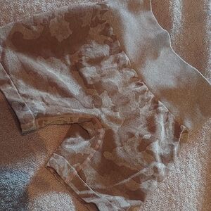 Gymshark Camo Athletic Shorts - Brown